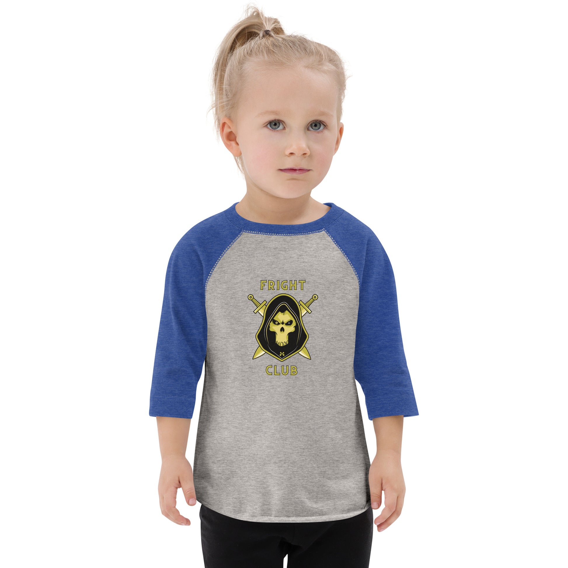 Fright Club Toddler baseball shirt - A. Mandaline Art