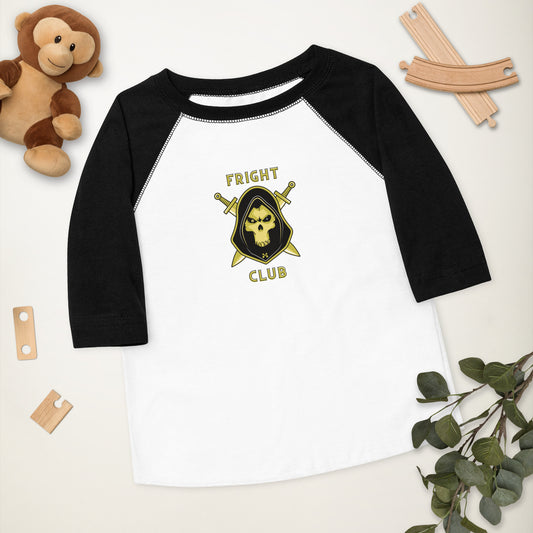 Fright Club Toddler baseball shirt - A. Mandaline Art