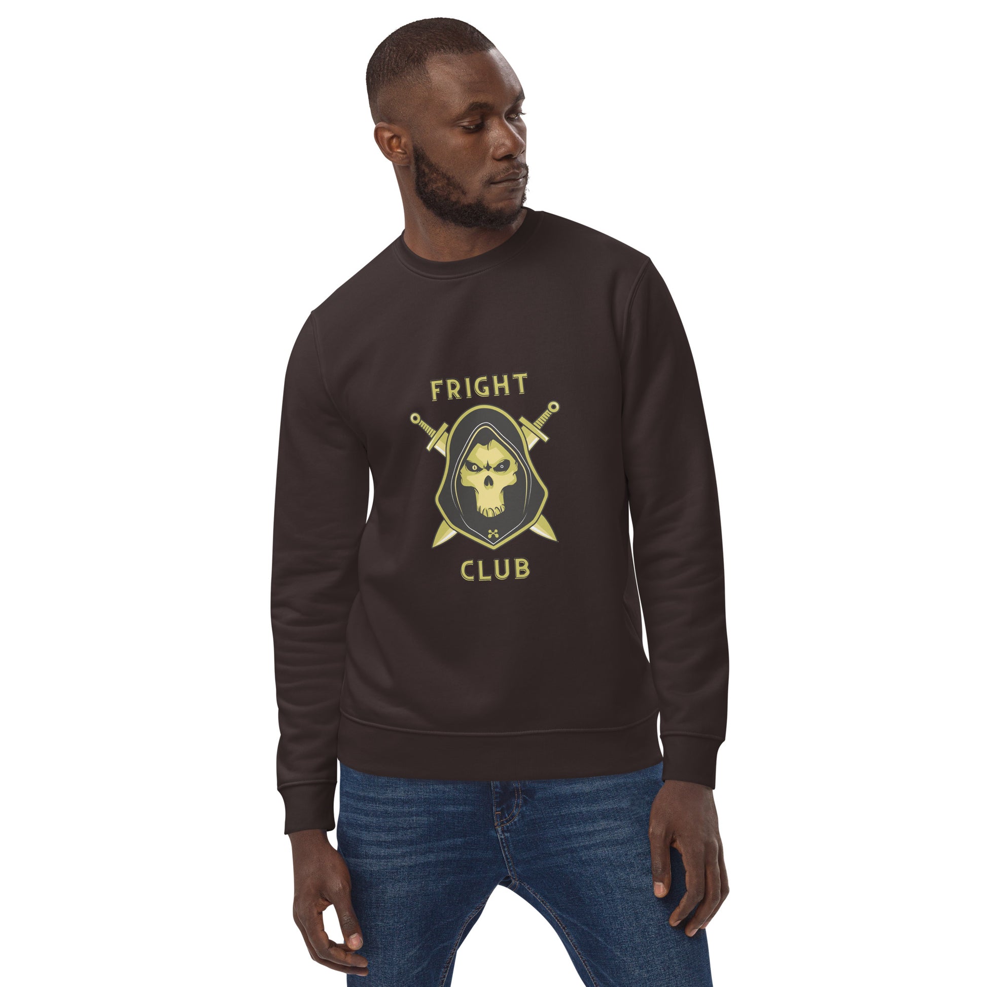 Fright Club Unisex eco sweatshirt - A. Mandaline Art