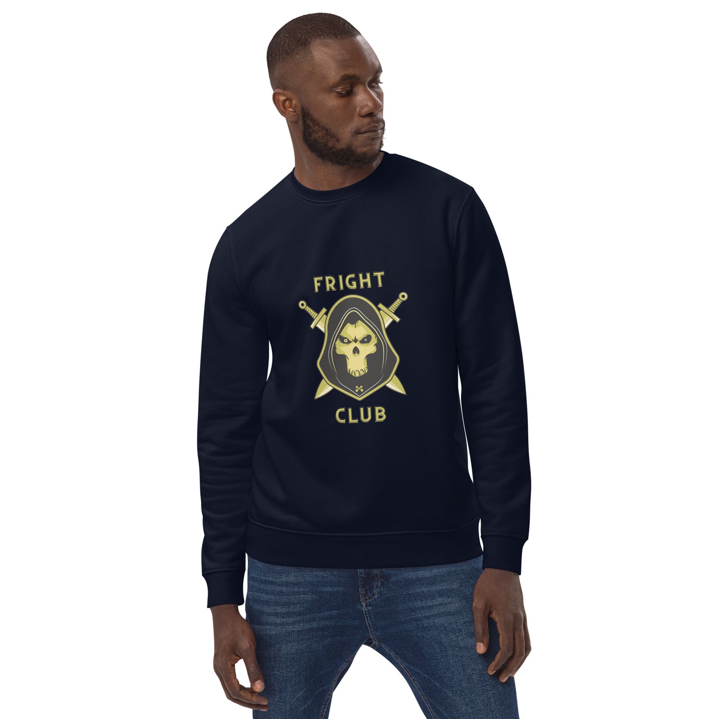 Fright Club Unisex eco sweatshirt - A. Mandaline Art