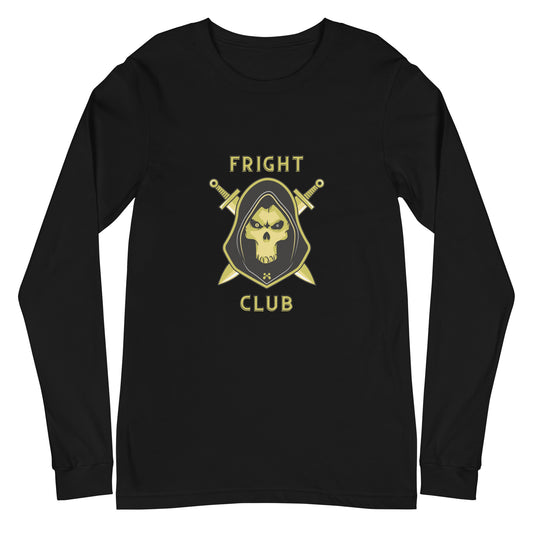 Fright Club Unisex Long Sleeve Tee - A. Mandaline Art