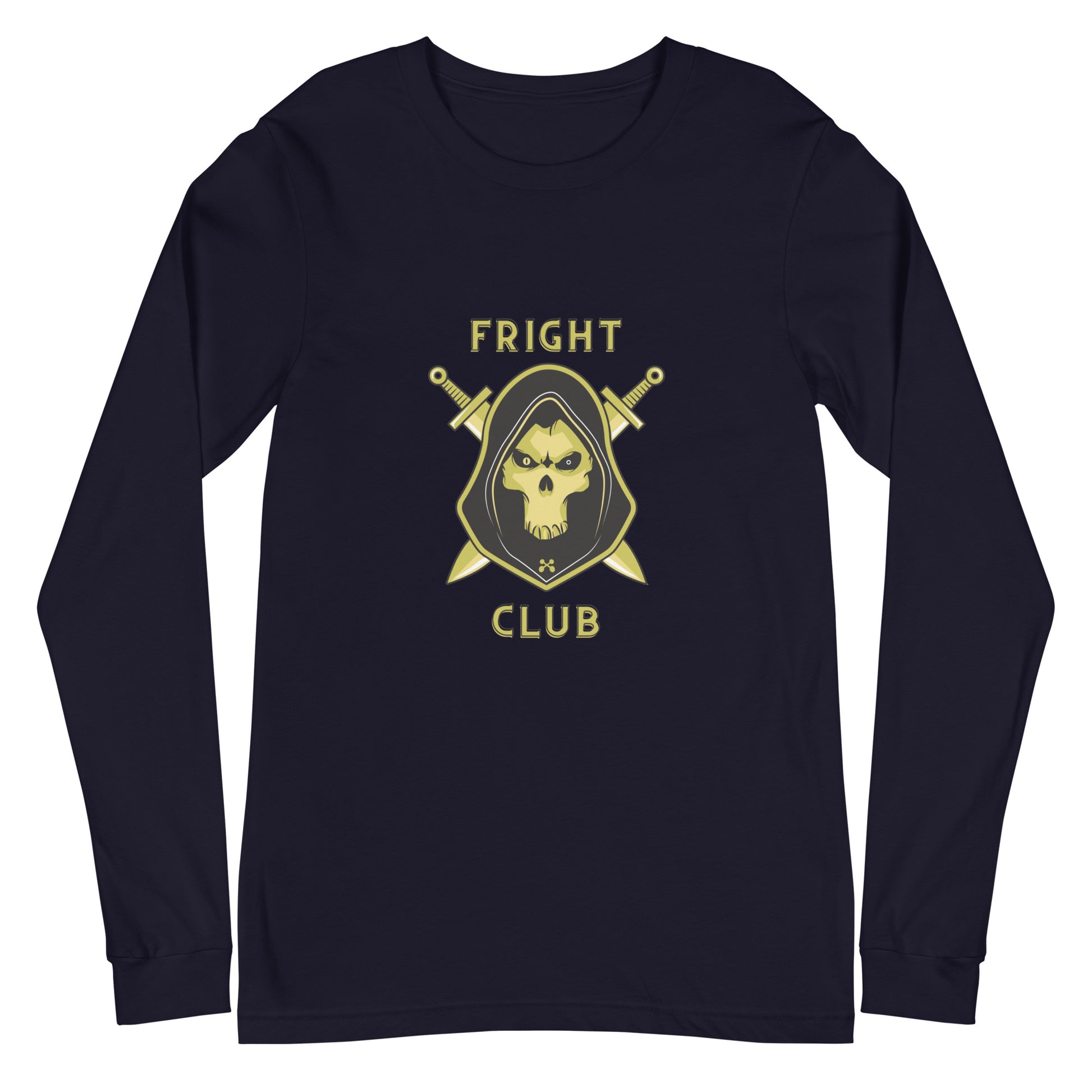 Fright Club Unisex Long Sleeve Tee - A. Mandaline Art