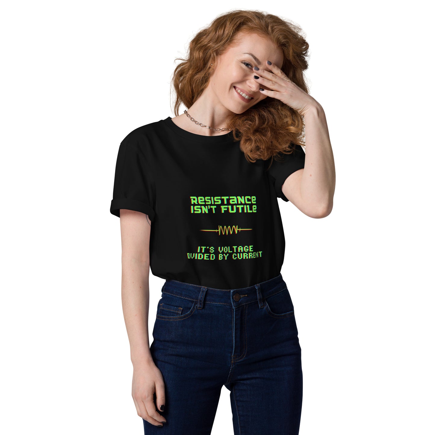 Resistance Isn't Futile Unisex organic cotton t-shirt Funny Gift