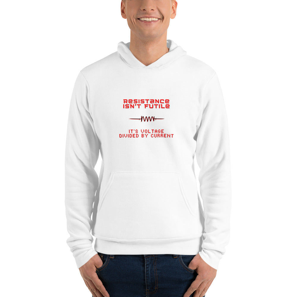 Resistance Isn't Futile Unisex hoodie Sweatshirt Funny Gift