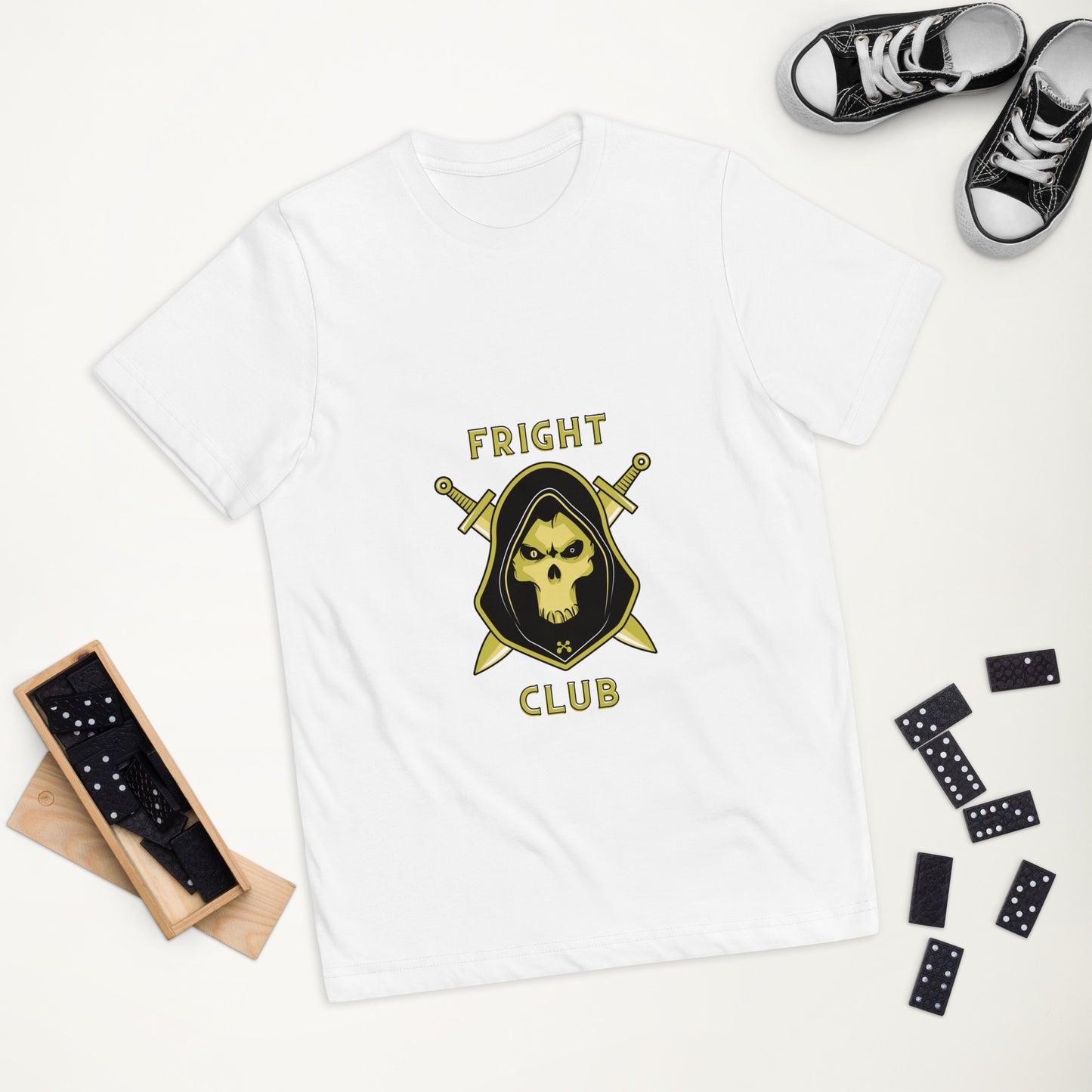 Fright Club Youth jersey t-shirt - A. Mandaline Art
